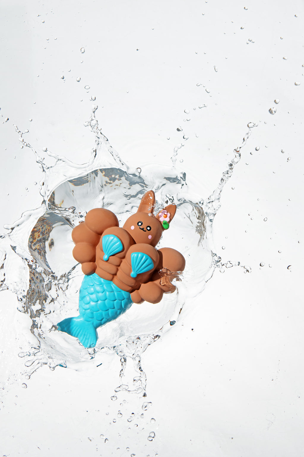 PUPSOOH “Mermaid Rabbit” Latex Dog Toy / 小犬計画「マーメイドラビット」ラテックスドッグトイ