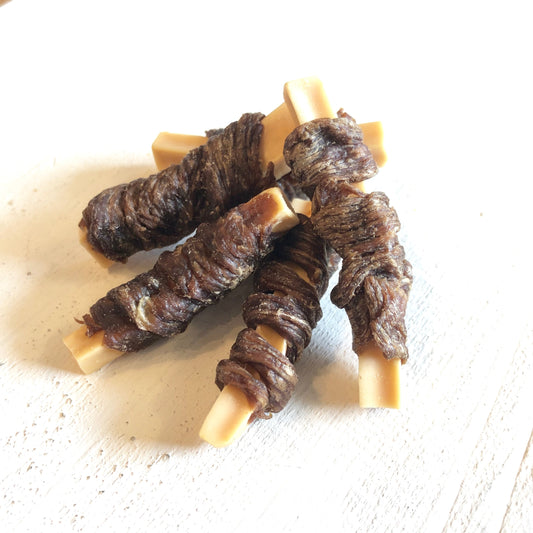 Horse Meat & Cheese Stick Dog Treats/馬肉&チーズスティック