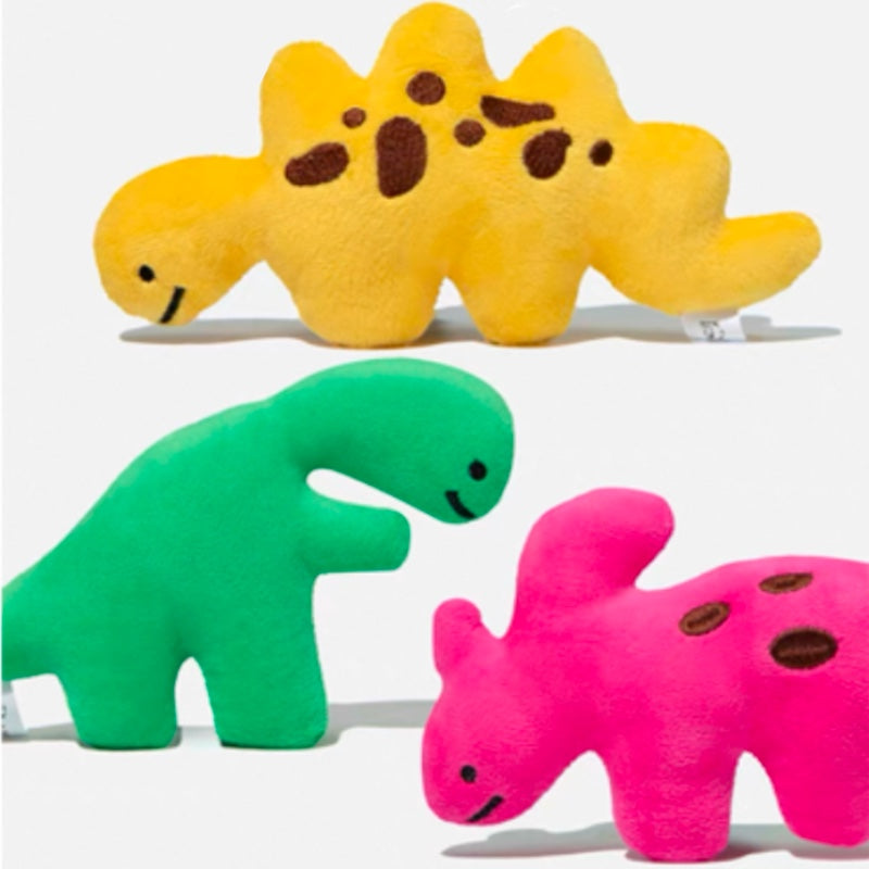Dino Bite Plush Toy/カラフル恐竜ぬいぐるみトイ