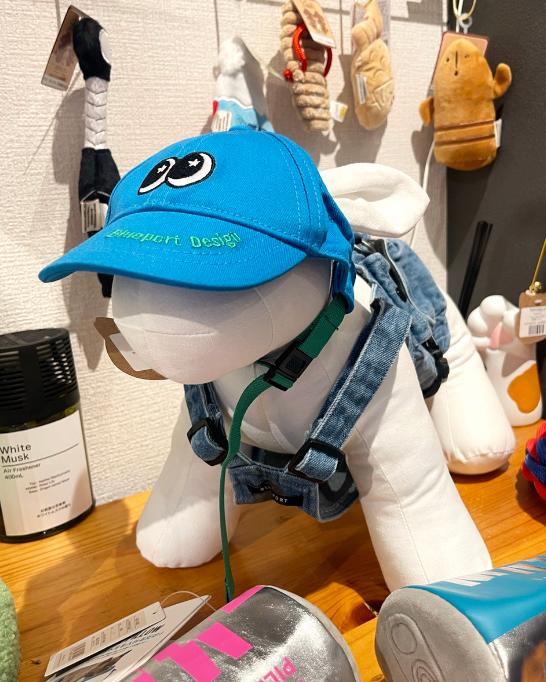 Playful Eyes Pet Baseball Cap/ペット用ベースボールキャップ