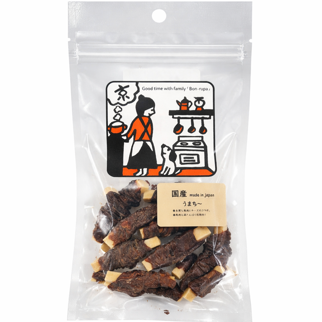 Horse Meat & Cheese Stick Dog Treats/馬肉&チーズスティック