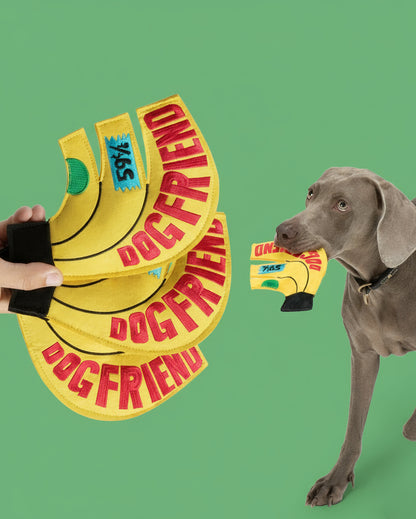 PUPSOOH “Banana Flyer” Dog Toy / 小犬計画「バナナフライヤー」ドッグトイ