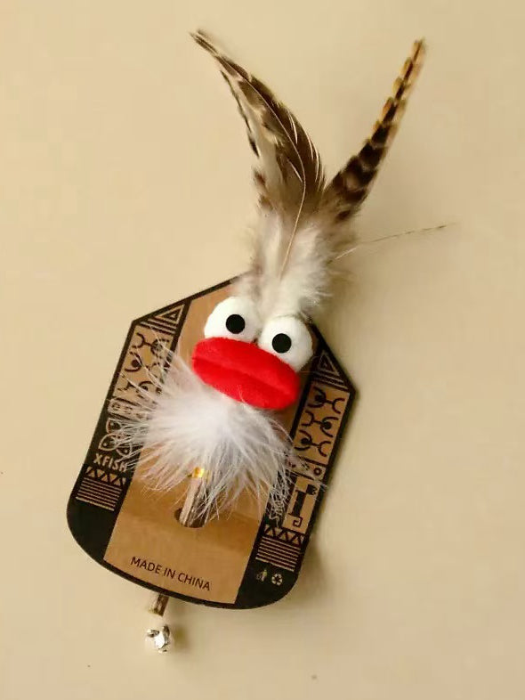 “Crazy Feather Buddy” Cat Toy /「クレイジーフェザーバディ」キャットトイ