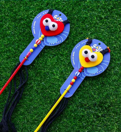 “Groovy Heart Teaser” Cat Wand / 「グルーヴィーハート」キャットじゃらし