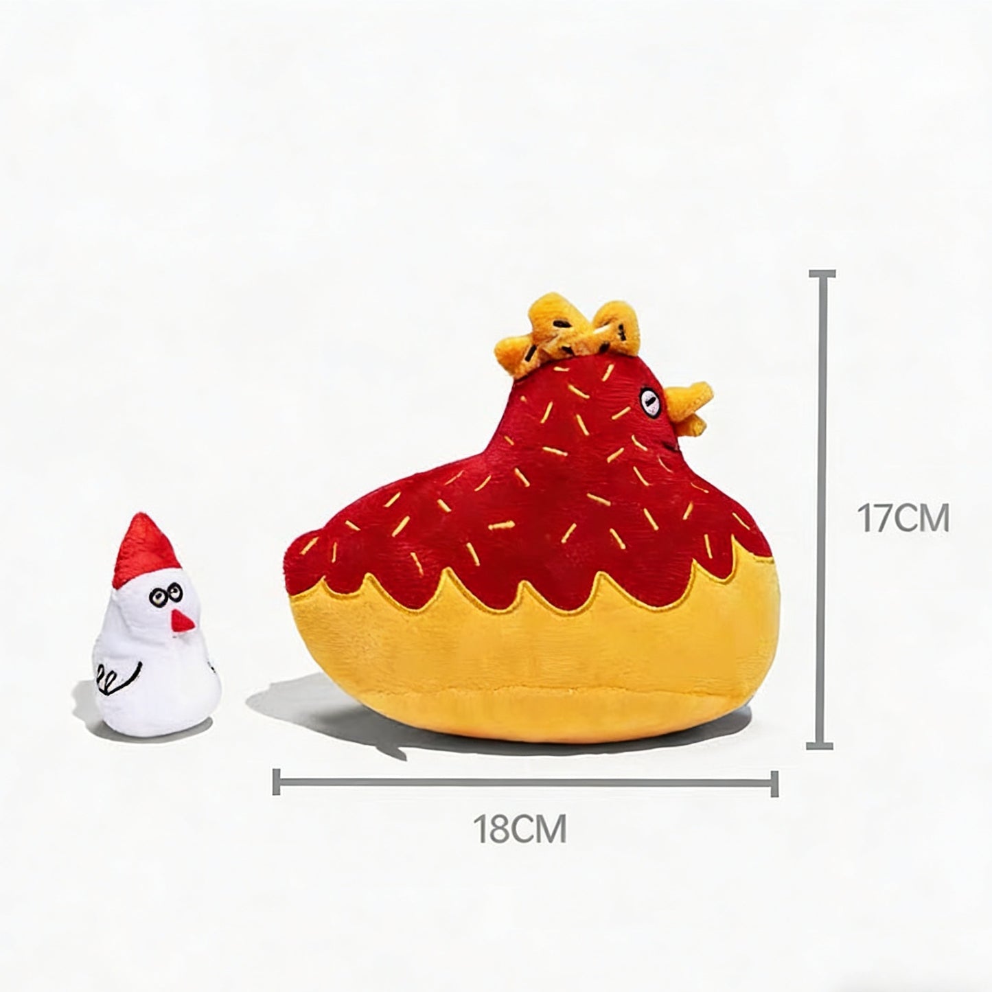 Mama Hen & Chick Snuffle Toy / コケコケ ママヘン＆ひよこ スナッフルトイ
