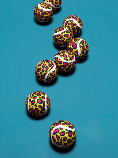 “Leopard Pop” Tennis Ball / 「レオパードポップ」テニスボールトイ