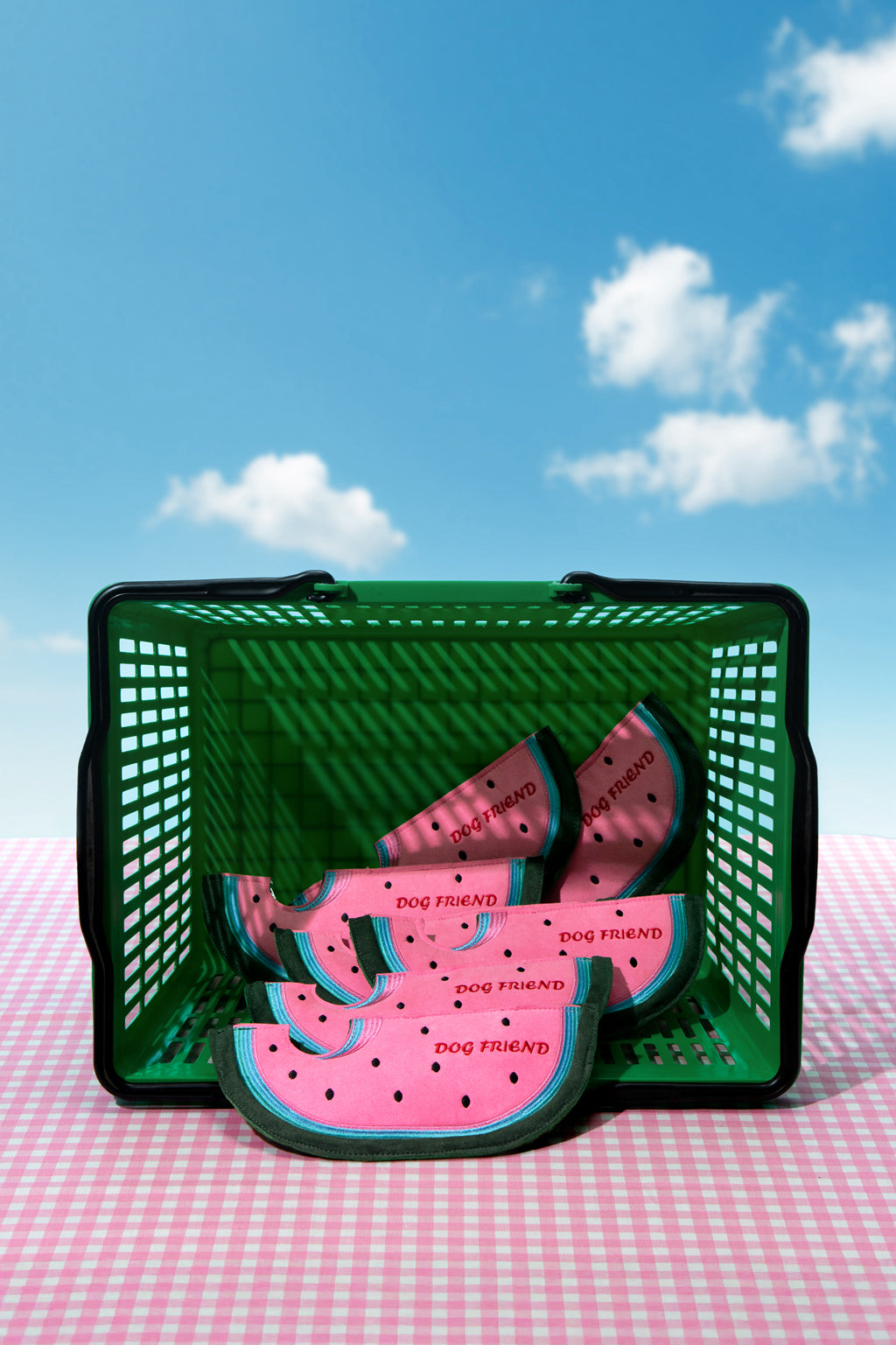 PUPSOOH “Watermelon Flyer” Dog Toy / 小犬計画「スイカフライヤー」ドッグトイ