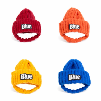Colorful Knit Pet Cold Cap/多彩ニットペットキャップ