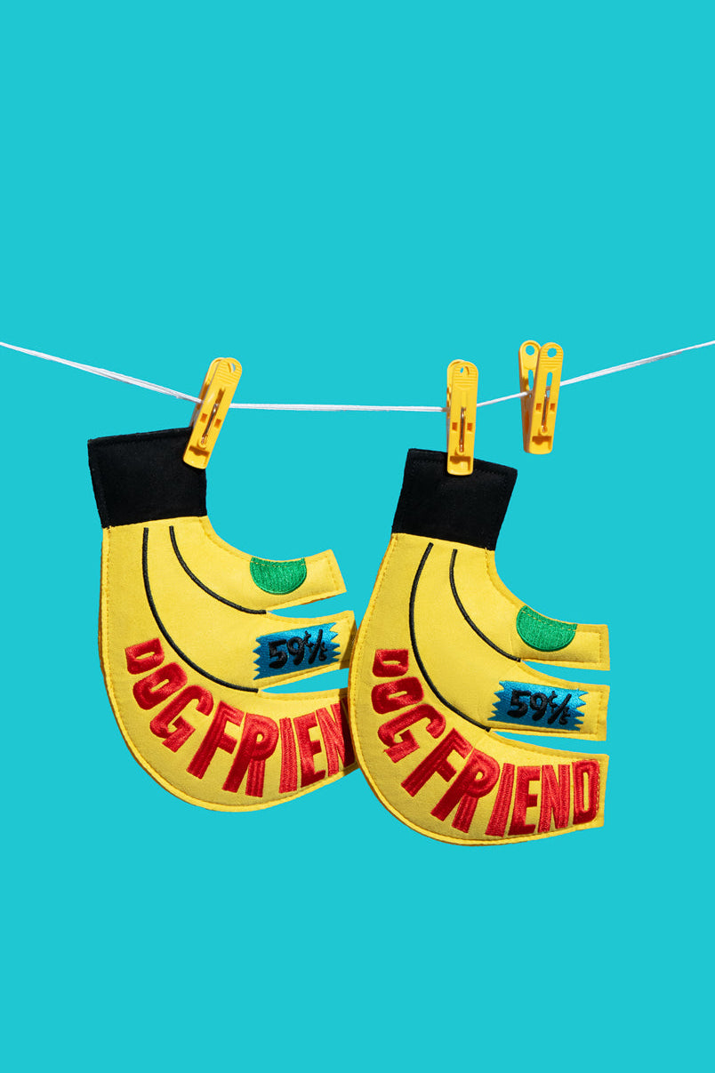 PUPSOOH “Banana Flyer” Dog Toy / 小犬計画「バナナフライヤー」ドッグトイ