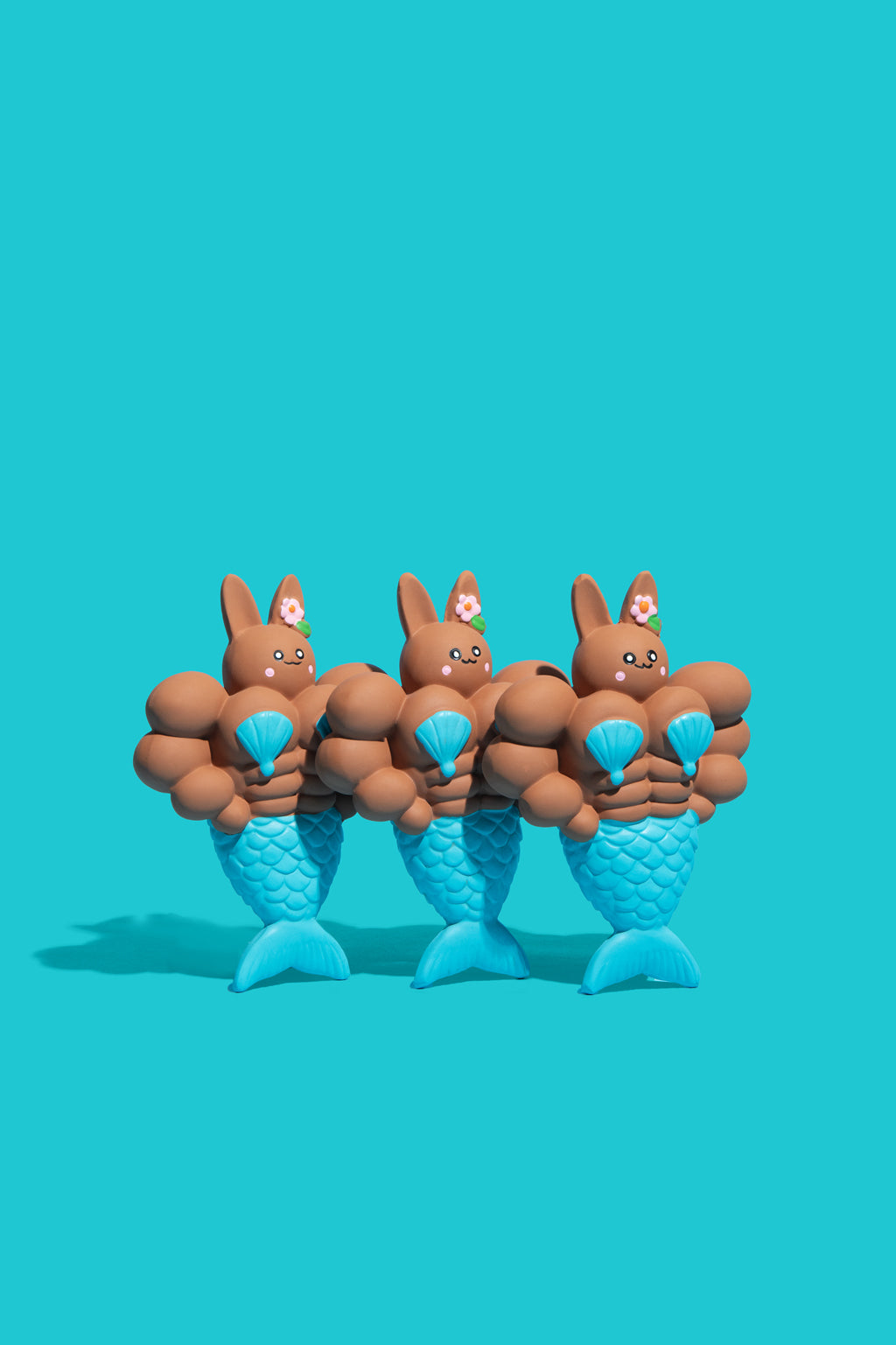 PUPSOOH “Mermaid Rabbit” Latex Dog Toy / 小犬計画「マーメイドラビット」ラテックスドッグトイ