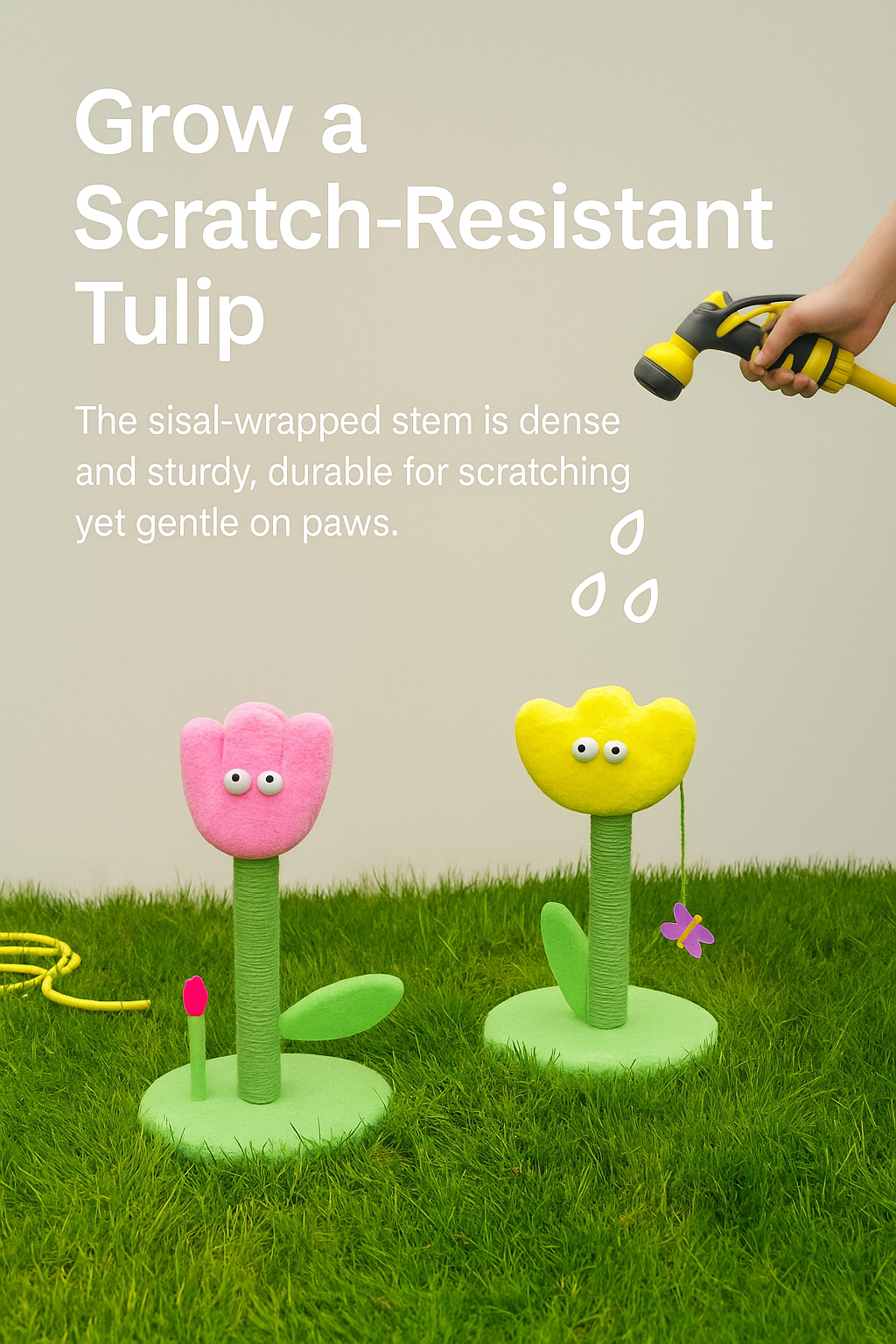 Tulip Cat Scratching Post / チューリップキャットスクラッチポール