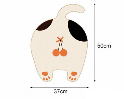 Cat Butt Jute Scratching Mat/猫おしり型 ジュート爪とぎマット