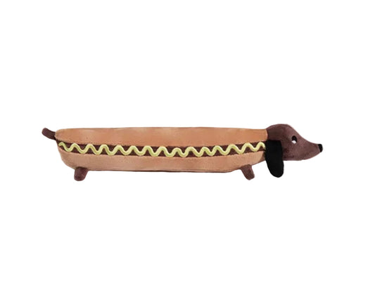 Dachshund Hot Dog Plush Toy / ダックスフンド ホットドッグトイ