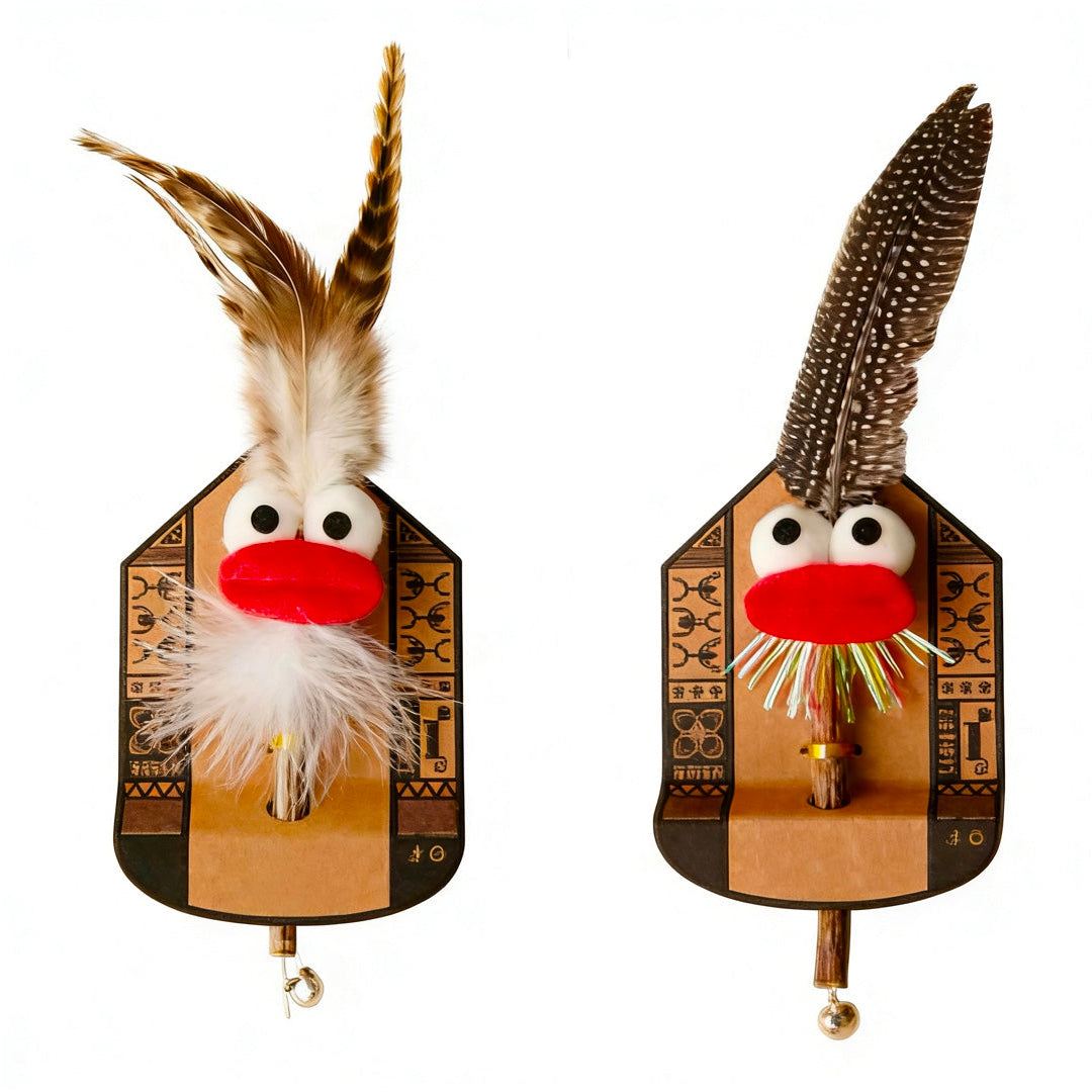 “Crazy Feather Buddy” Cat Toy /「クレイジーフェザーバディ」キャットトイ