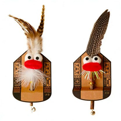 “Crazy Feather Buddy” Cat Toy /「クレイジーフェザーバディ」キャットトイ