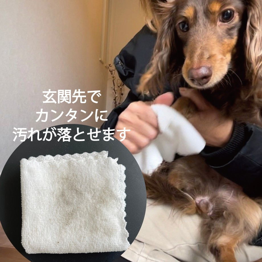 Revival Water After Walk Paw Cleansing Wipes/リバイバルウォーター 散歩後用 足ふきクリーナー