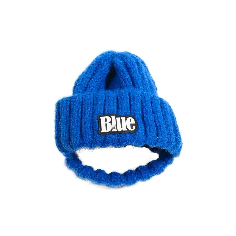 Colorful Knit Pet Cold Cap/多彩ニットペットキャップ