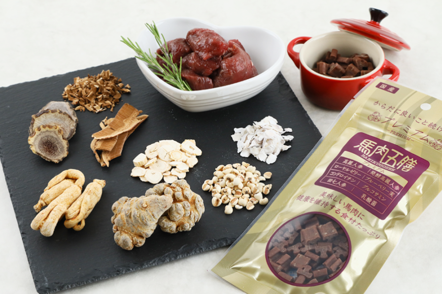 Premium Horse Meat Herbal Dog Treats/馬肉五膳プレミアムドッグトリーツ