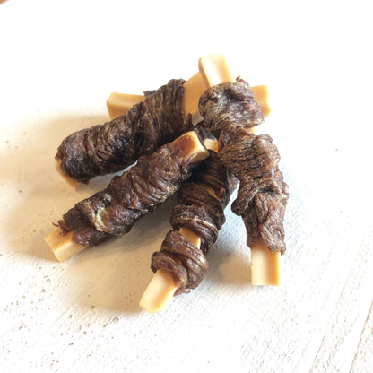 Horse Meat & Cheese Stick Dog Treats/馬肉&チーズスティック