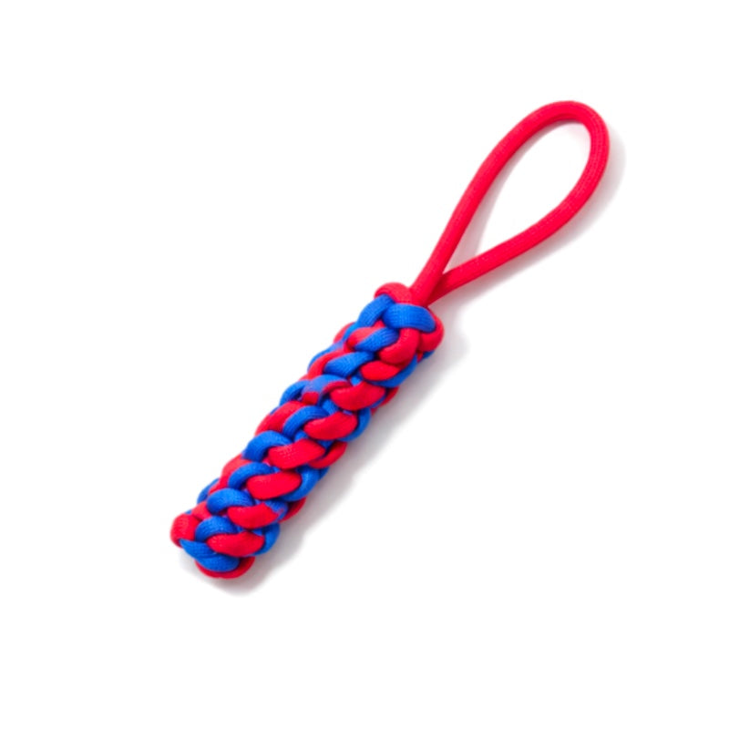 TwistBite Rope Dog Toy/カラフル編み込みデンタルロープトイ