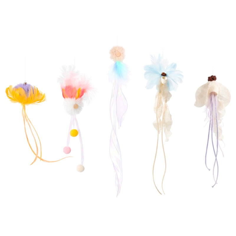 PetalMuse Cat Teaser Head Set/フラワーモチーフじゃらし交換用ヘッド