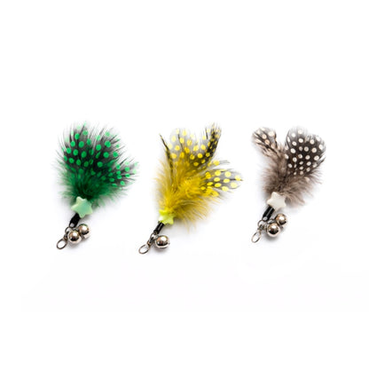 Feather Fantasy Cat Teaser Head Set/フェザーファンタジーじゃらし交換用ヘッド