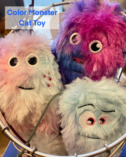 Color Monster Cat Toy/カラーモンスター猫おもちゃ