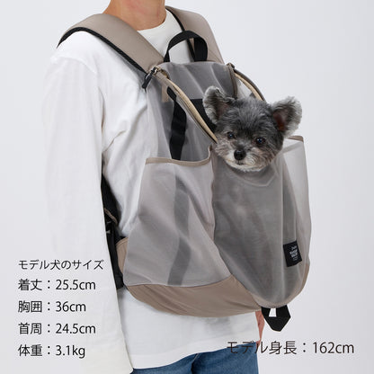 MESH WINSTON HUG BAG/メッシュウィンストンハグバッグ