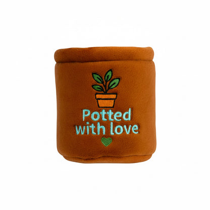 Food Hiding Flowerpot Dog Toy/フード隠しフラワーポット 知育ドッグトイ