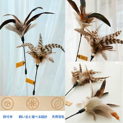 Feather Teaser Cat Wand/フェザーティーザーキャットワンド