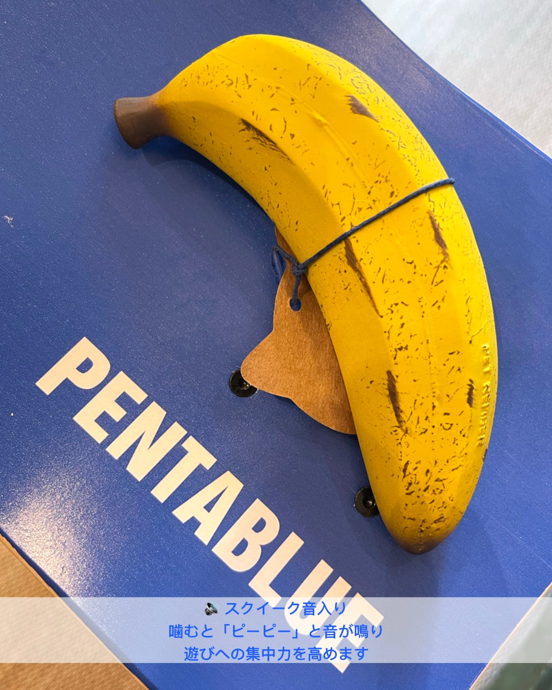 Banana Squeaky Toy/バナナトイ（スクイーキー）
