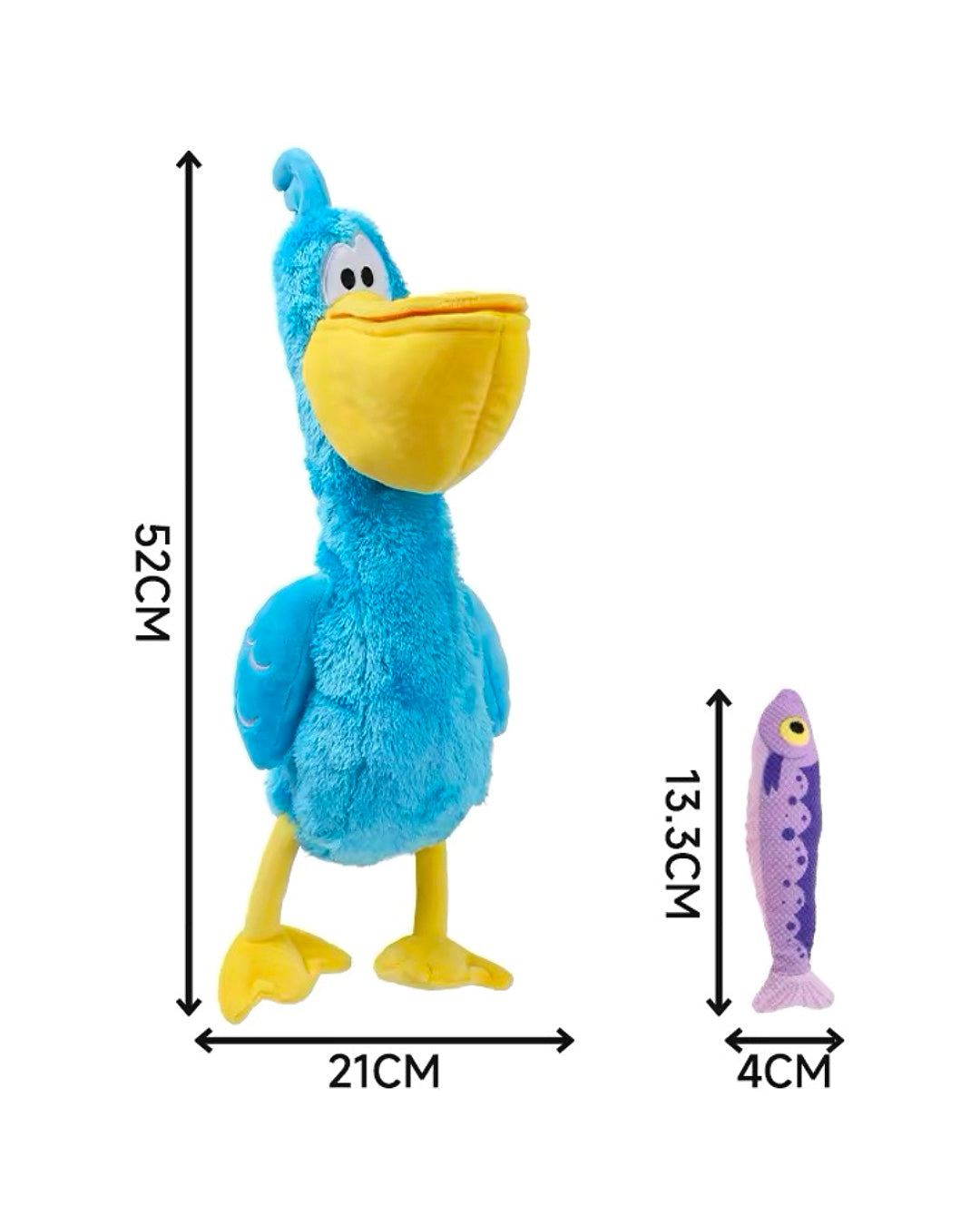 DADA BIRD Hidden Snack Plush Toy/ダダバード ノーズワークぬいぐるみトイ
