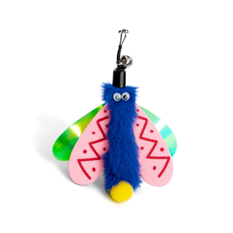 Flying Bug Cat Teaser Wand/カラフル飛虫じゃらし猫じゃらし