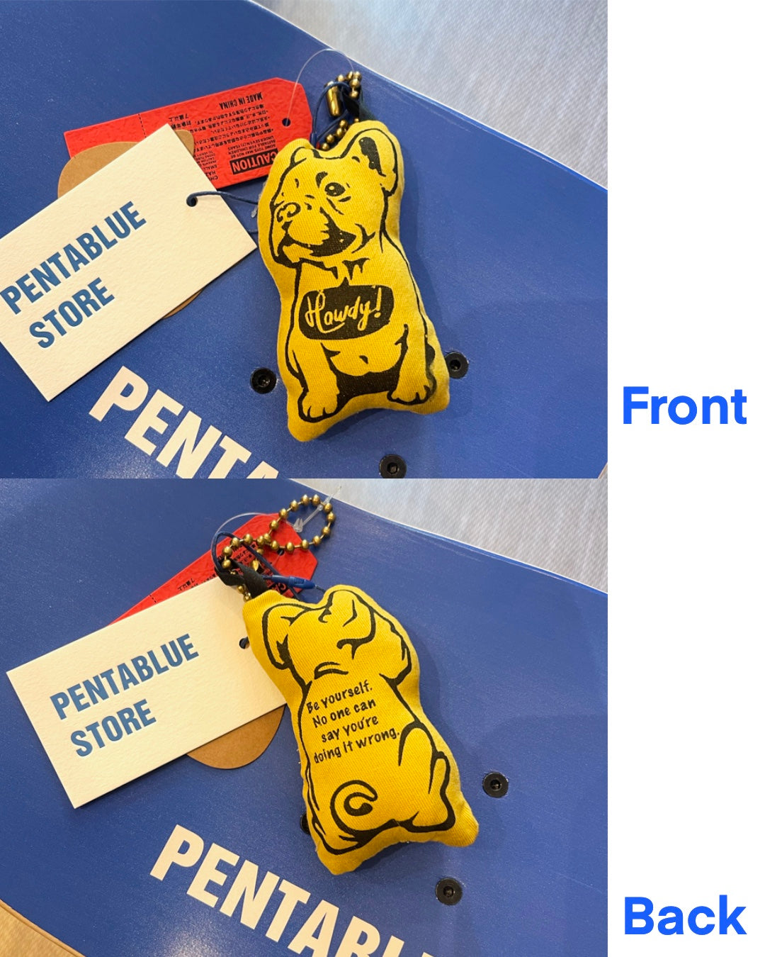 USA STUFFED DOLL KEYCHAIN/フレンチブルドッグ マスコットキーホルダー