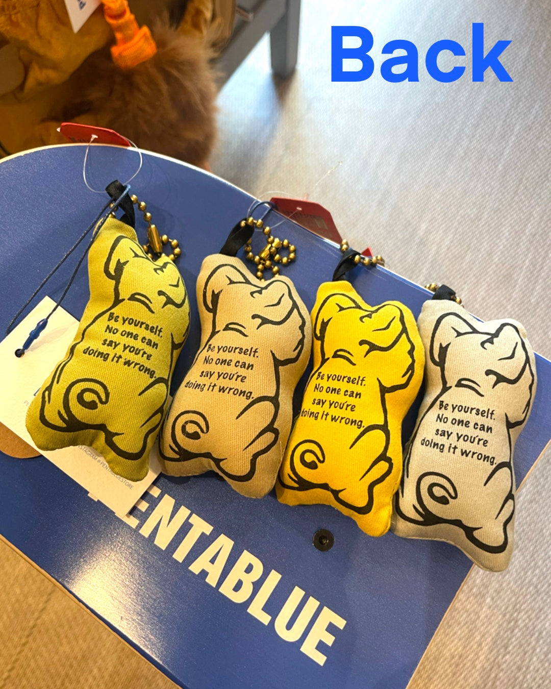 USA STUFFED DOLL KEYCHAIN/フレンチブルドッグ マスコットキーホルダー