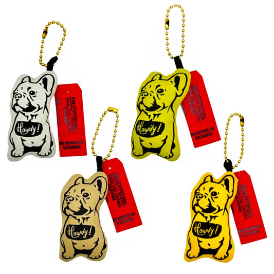 USA STUFFED DOLL KEYCHAIN/フレンチブルドッグ マスコットキーホルダー