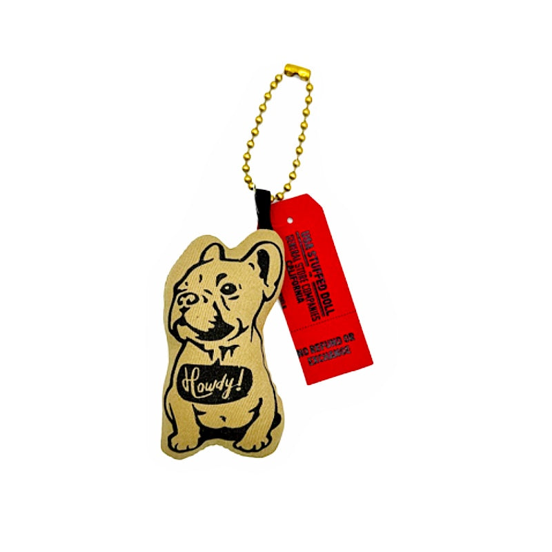 USA STUFFED DOLL KEYCHAIN/フレンチブルドッグ マスコットキーホルダー