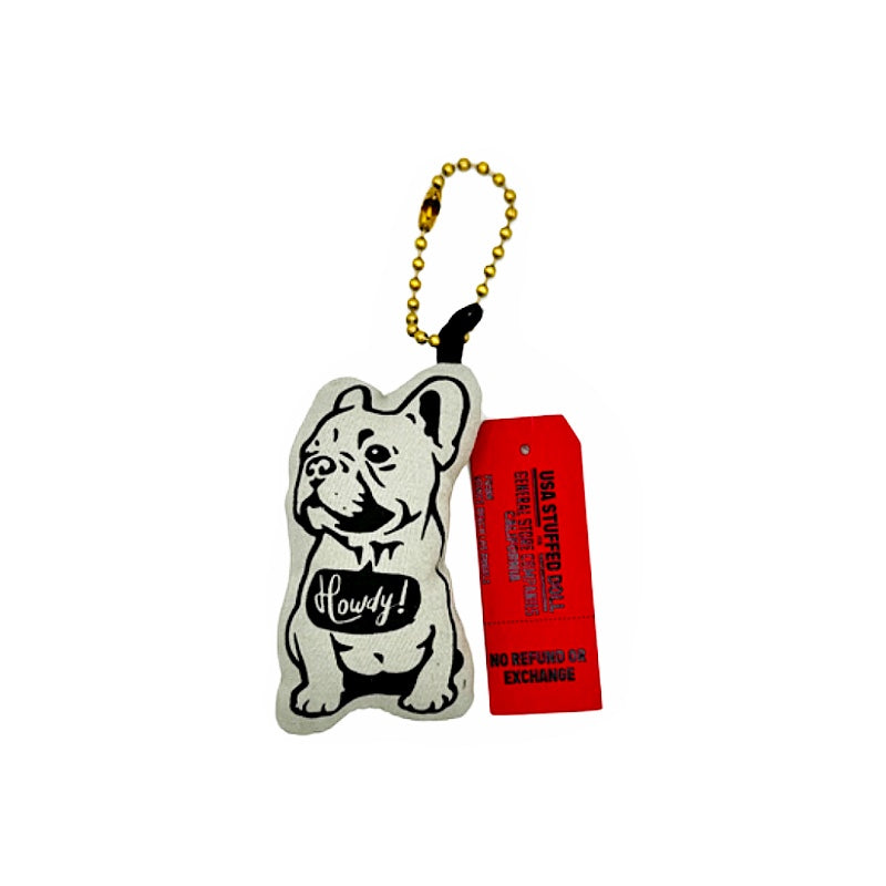 USA STUFFED DOLL KEYCHAIN/フレンチブルドッグ マスコットキーホルダー