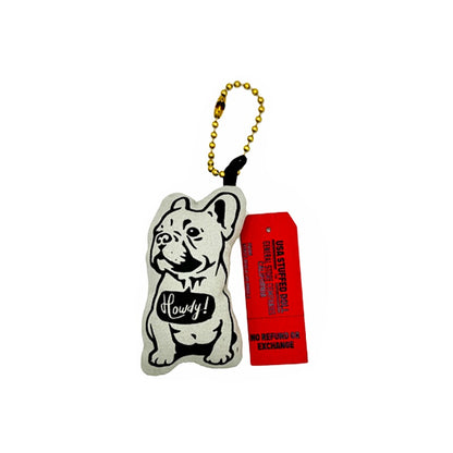 USA STUFFED DOLL KEYCHAIN/フレンチブルドッグ マスコットキーホルダー