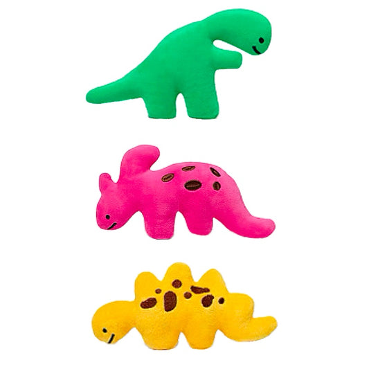 Dino Bite Plush Toy/カラフル恐竜ぬいぐるみトイ