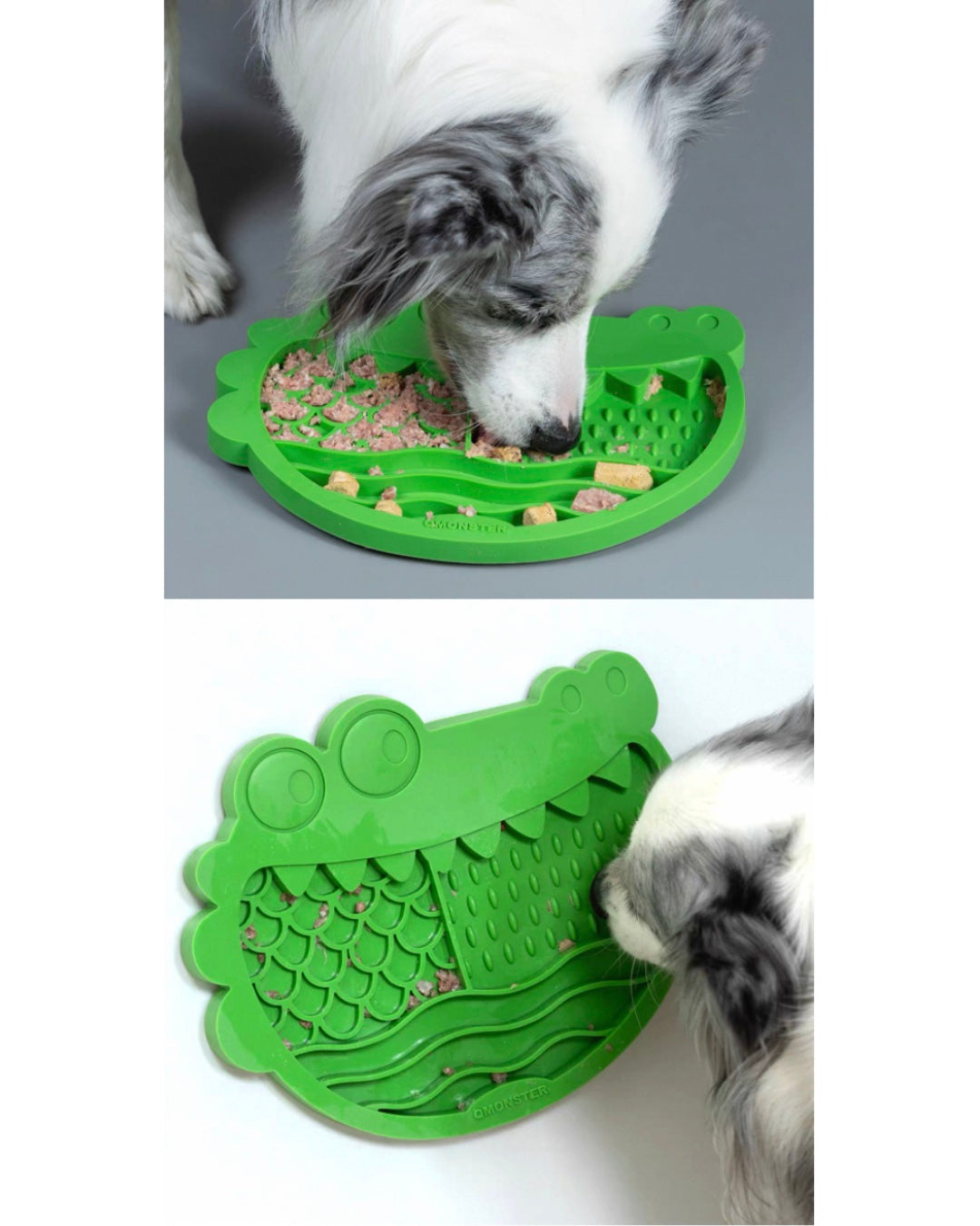 Croco Lick Mat/クロコダイル型 スローフィーディング リッキングマット