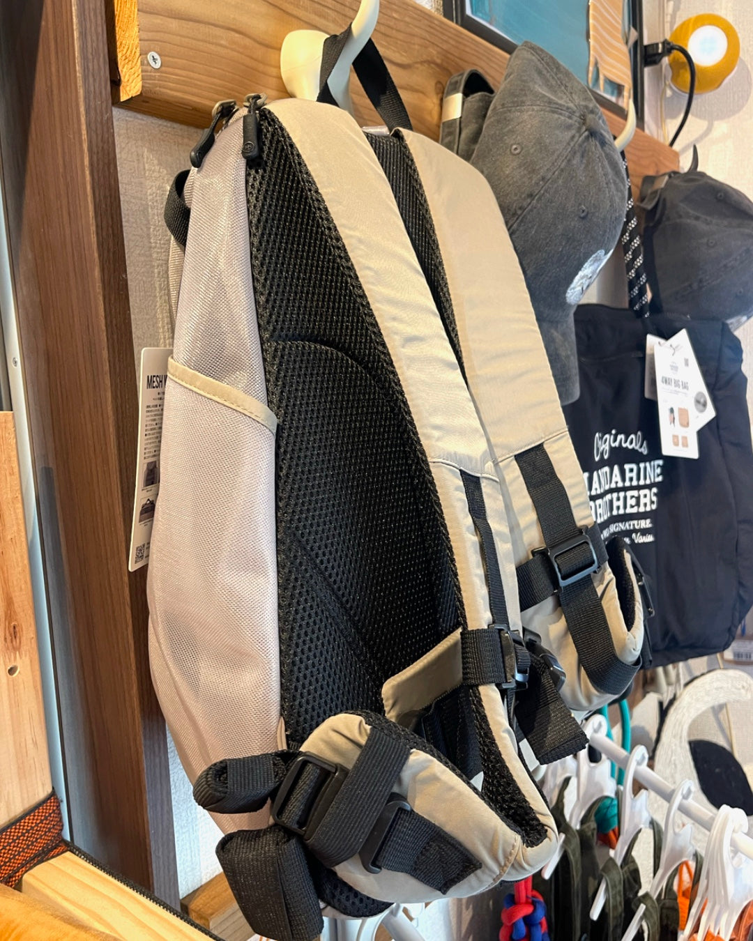 MESH WINSTON HUG BAG/メッシュウィンストンハグバッグ