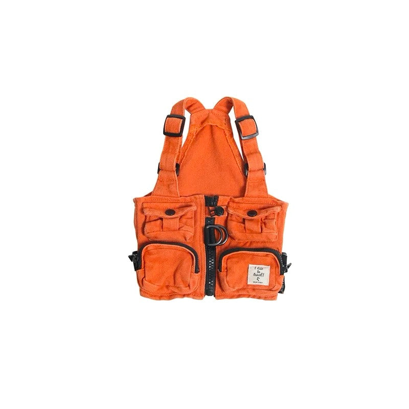 DENIM UTILITY HARNESS VEST / デニムユーティリティハーネスベスト