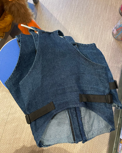 DENIM UTILITY HARNESS VEST / デニムユーティリティハーネスベスト