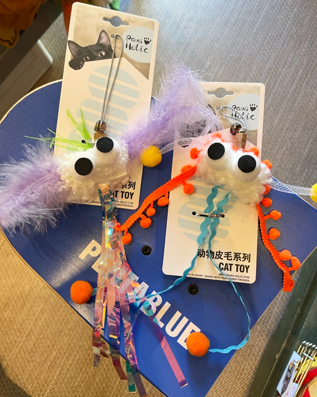 FluffyBounce Cat Teaser Head/羊モチーフじゃらし交換用ヘッド