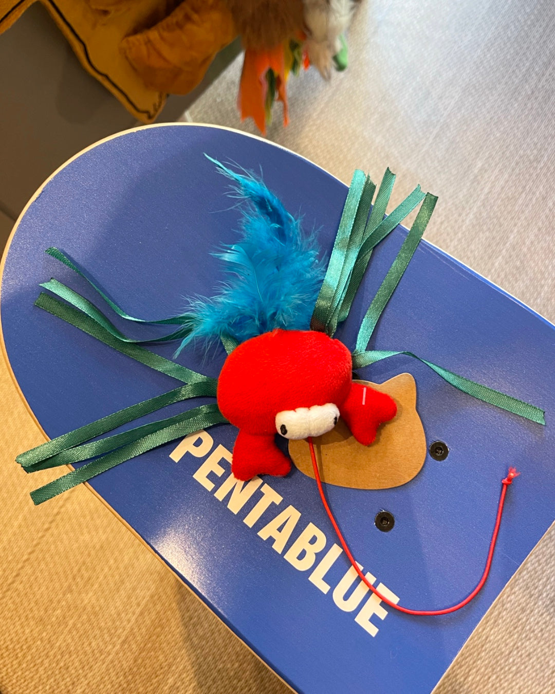 CrabbyTease Cat Toy/カニ＆エビじゃらし猫用おもちゃ