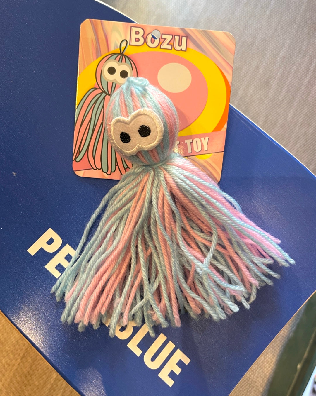 OctoMop Cat Toy/毛糸タコじゃらし猫用おもちゃ
