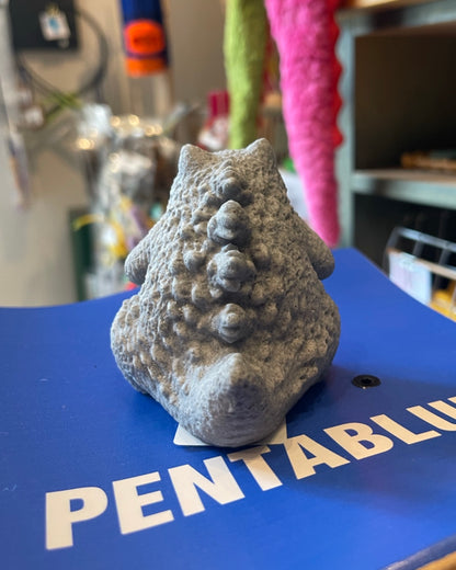Mini Godzilla Cat Zen Ornament/猫斯拉 ミニオブジェ 置物