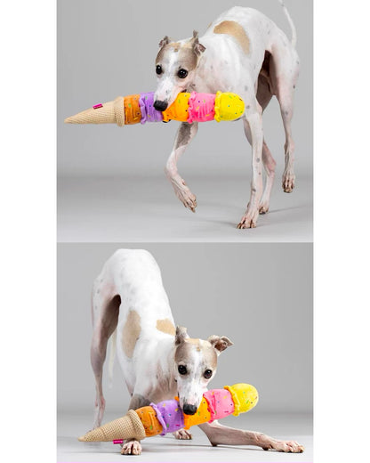 Rainbow Ice Cream Dog Toy/五彩アイスクリーム 犬用おもちゃ