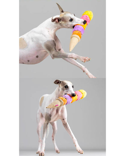 Rainbow Ice Cream Dog Toy/五彩アイスクリーム 犬用おもちゃ